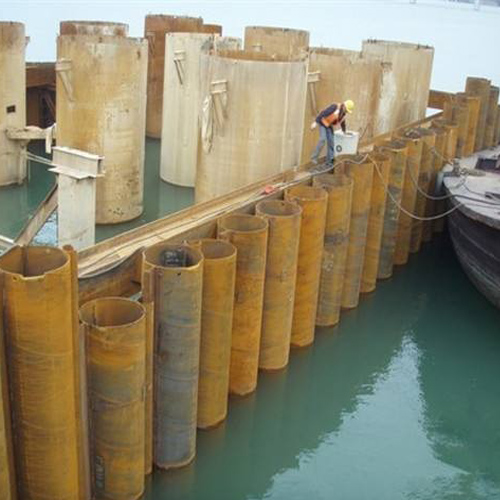 鄂尔多斯钢护筒现场安装