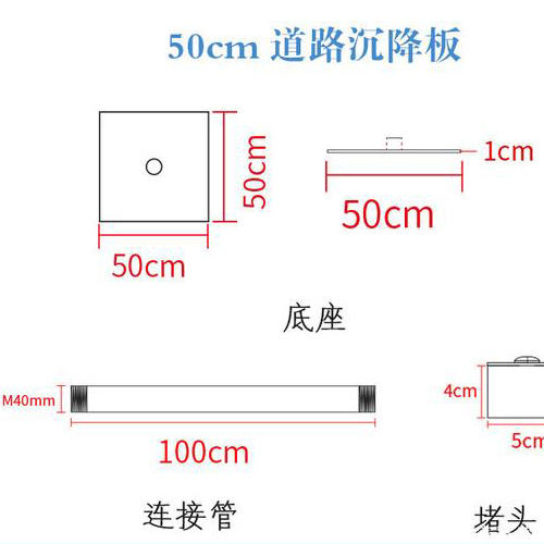 鄂尔多斯沉降板规格型号如何选择?
